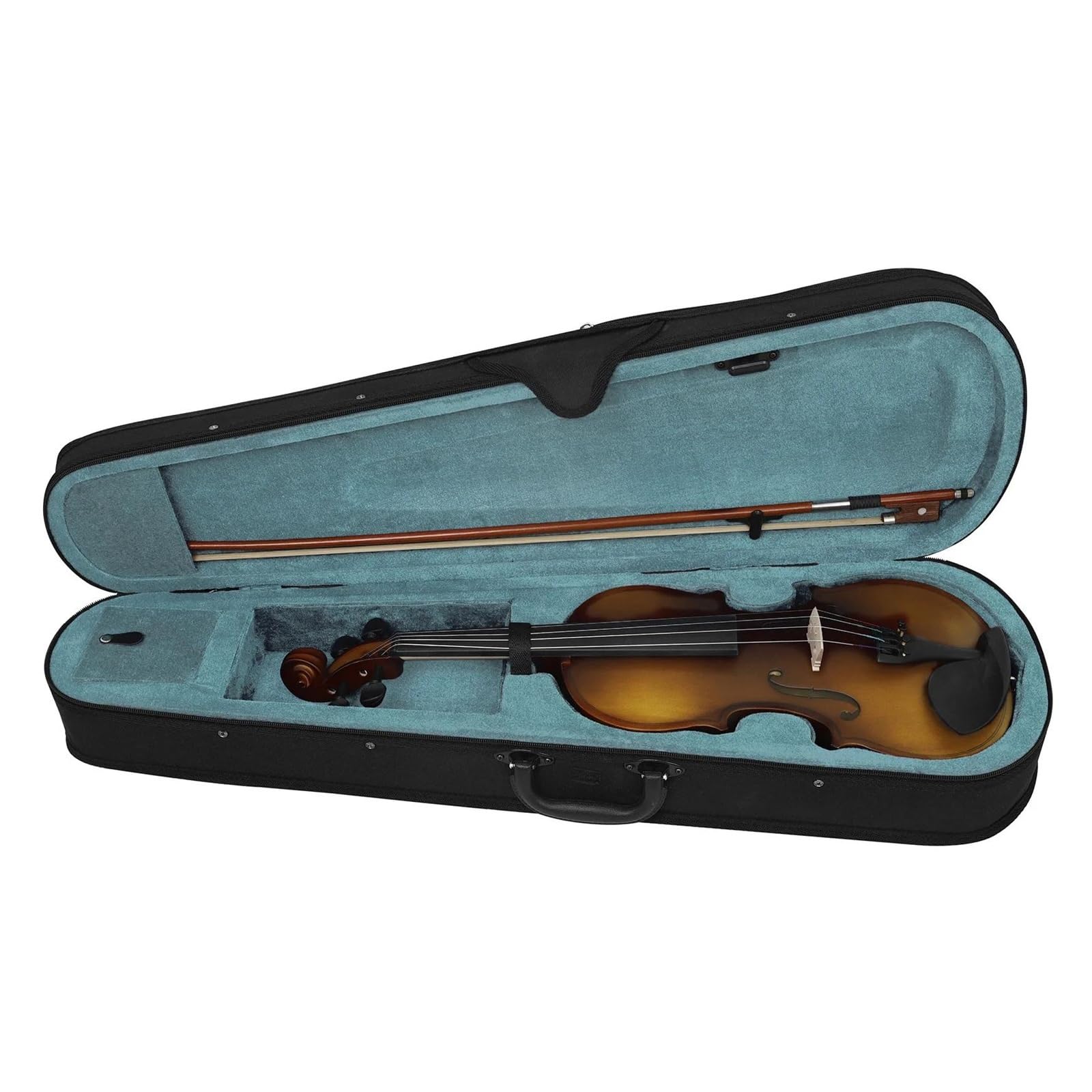 violino Violino acustico 4/4 in tiglio con custodia e archetto Strumento a corde professionale