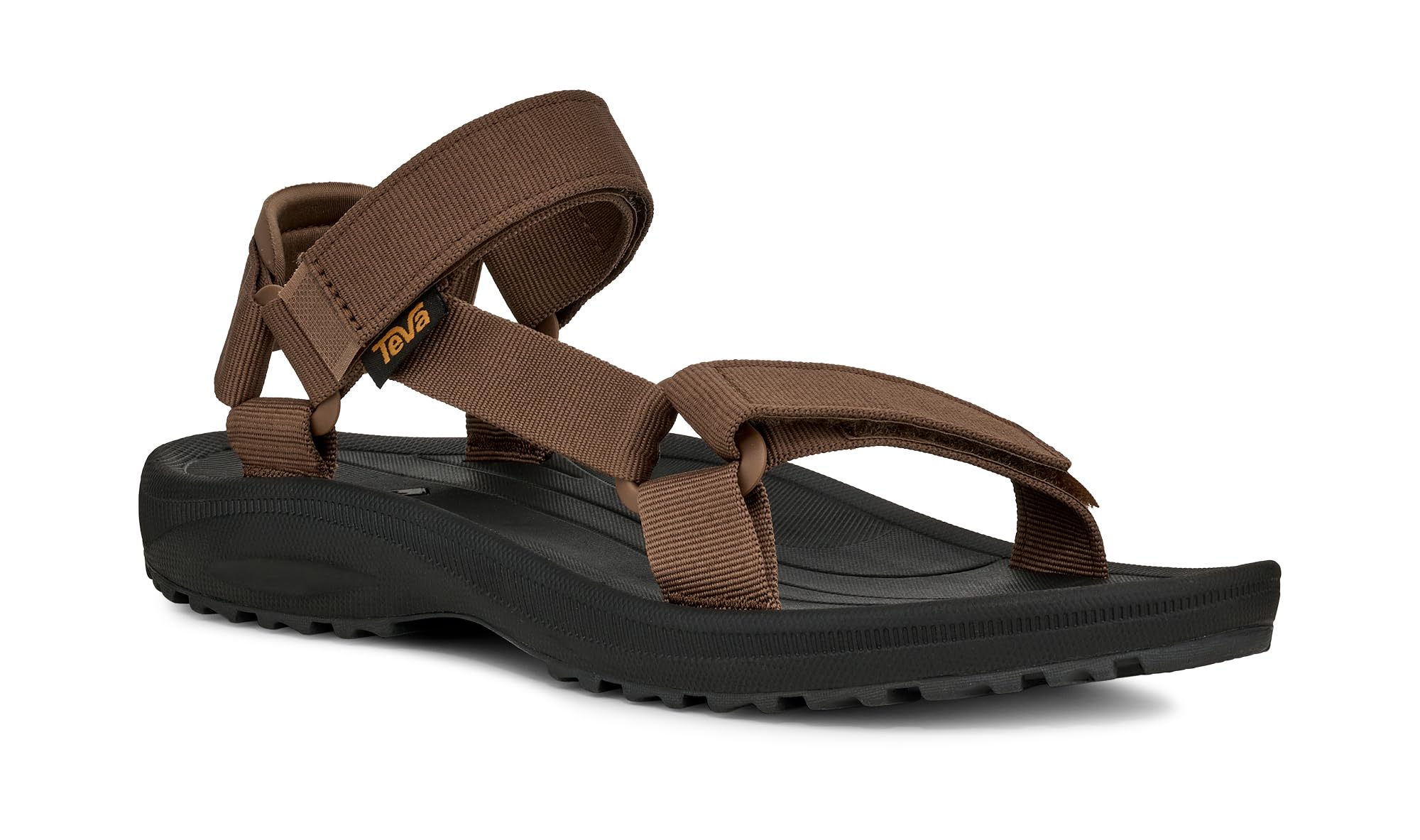 Teva Winsted - Sandalias de Senderismo para Hombre, Color marrón y Negro