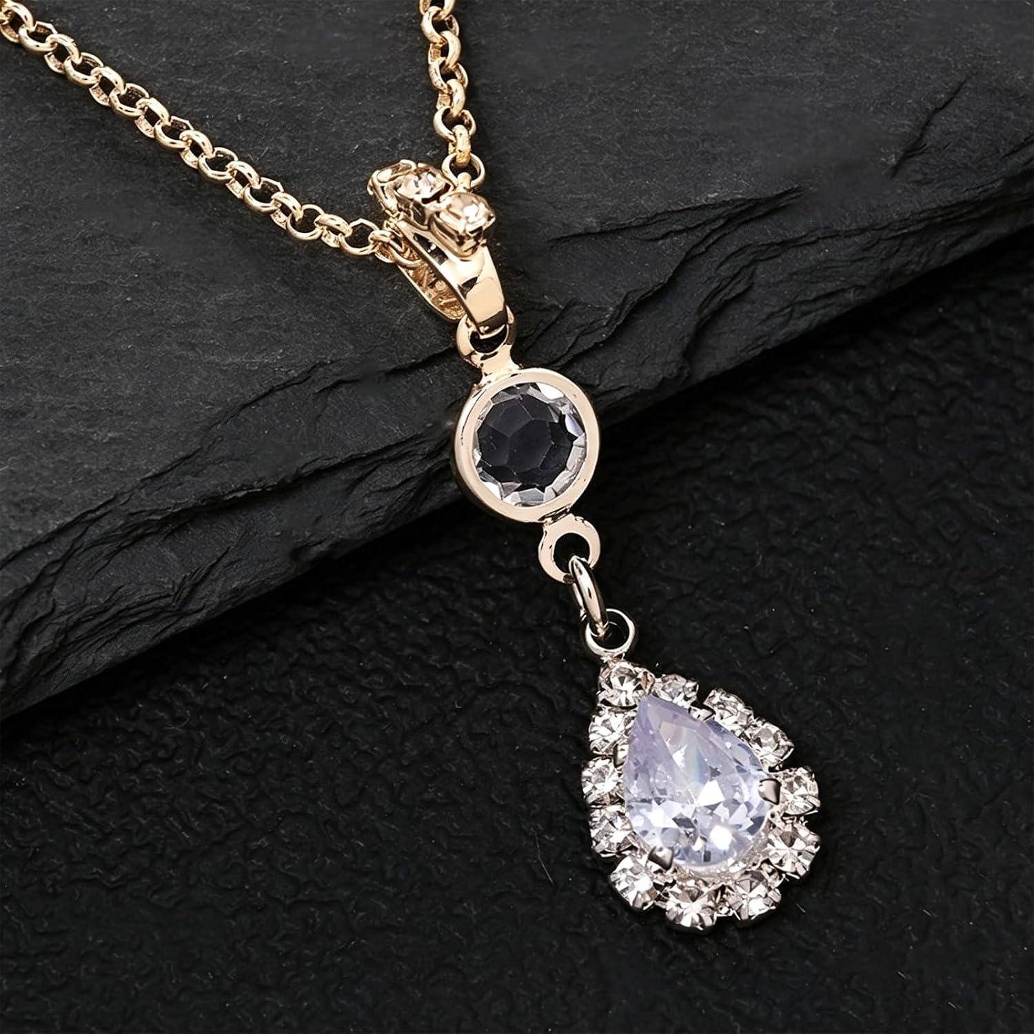 Back Necklace with Rhinestone Pearl Pendant Back Body Chain for Backless Dress Bridal Wedding Backdrop Necklace Crystal Simple Waist Body Jewelry for Women