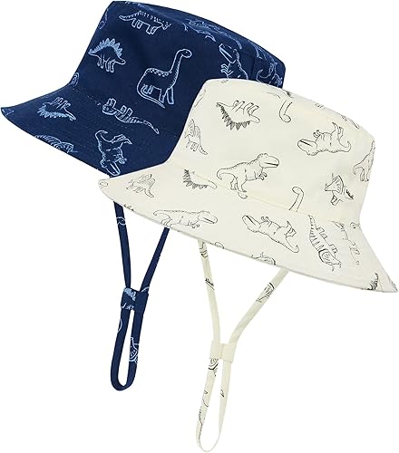 Durio Sombrero para el sol para bebé, sombrero de playa de verano, UPF 50+, protección solar, sombreros para niños, regalos para niños y niñas,