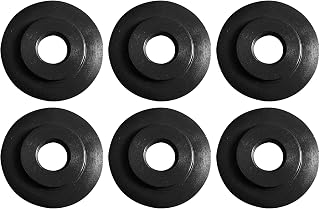 41317 E-3469 Tubing Cutter Replacement Wheel (6-Pack) – Compatible with RIDGID Models 101, 103, 104, 117, 118, 150, 151, 152, 153, 205 – Copper Pipe Cutter Replacement Parts for Accurate Cutting