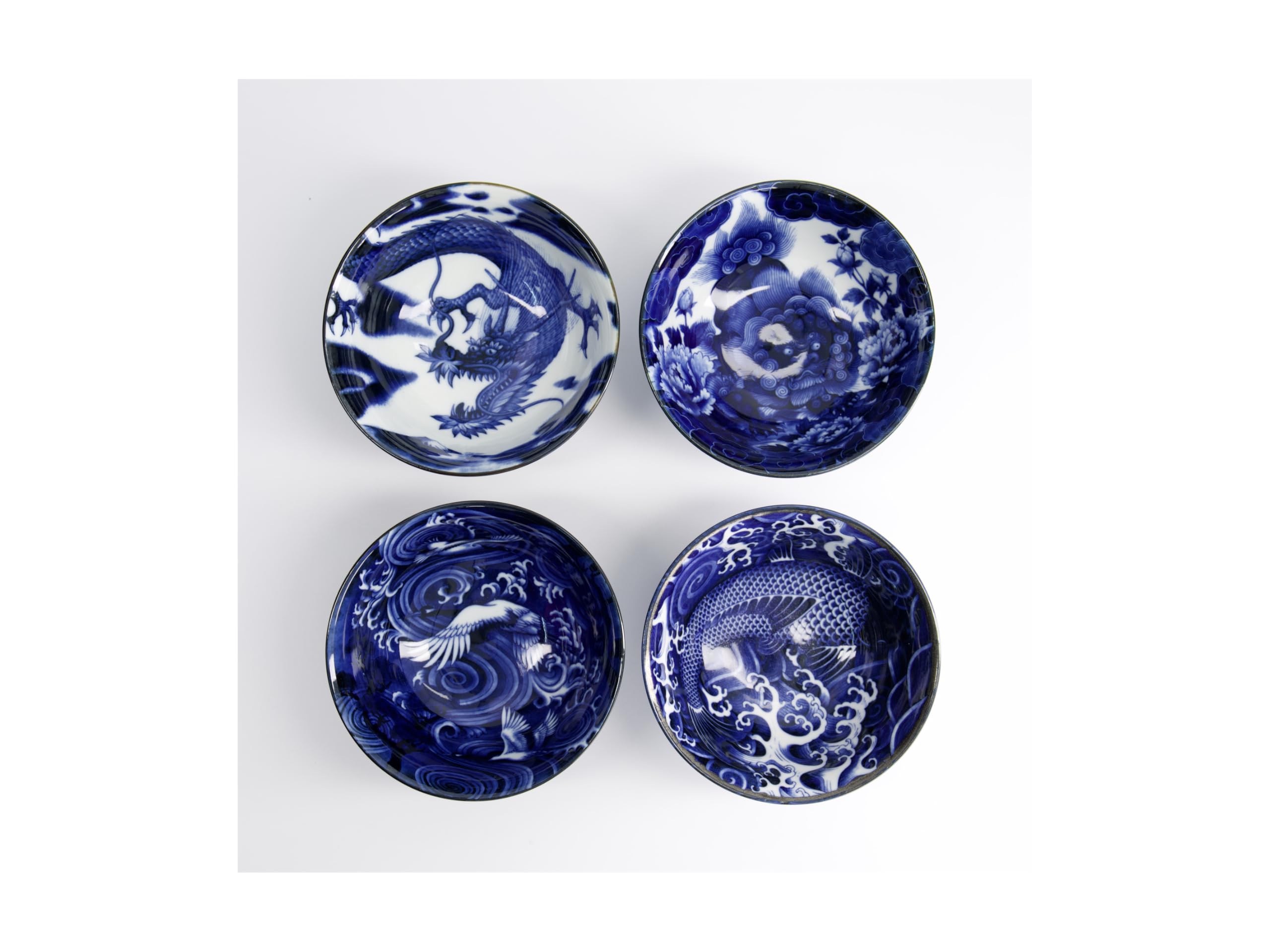 TOKYO DESIGN STUDIO - JAPONISM TAYO BOWL SET4 14.7X6.9CM 550ML