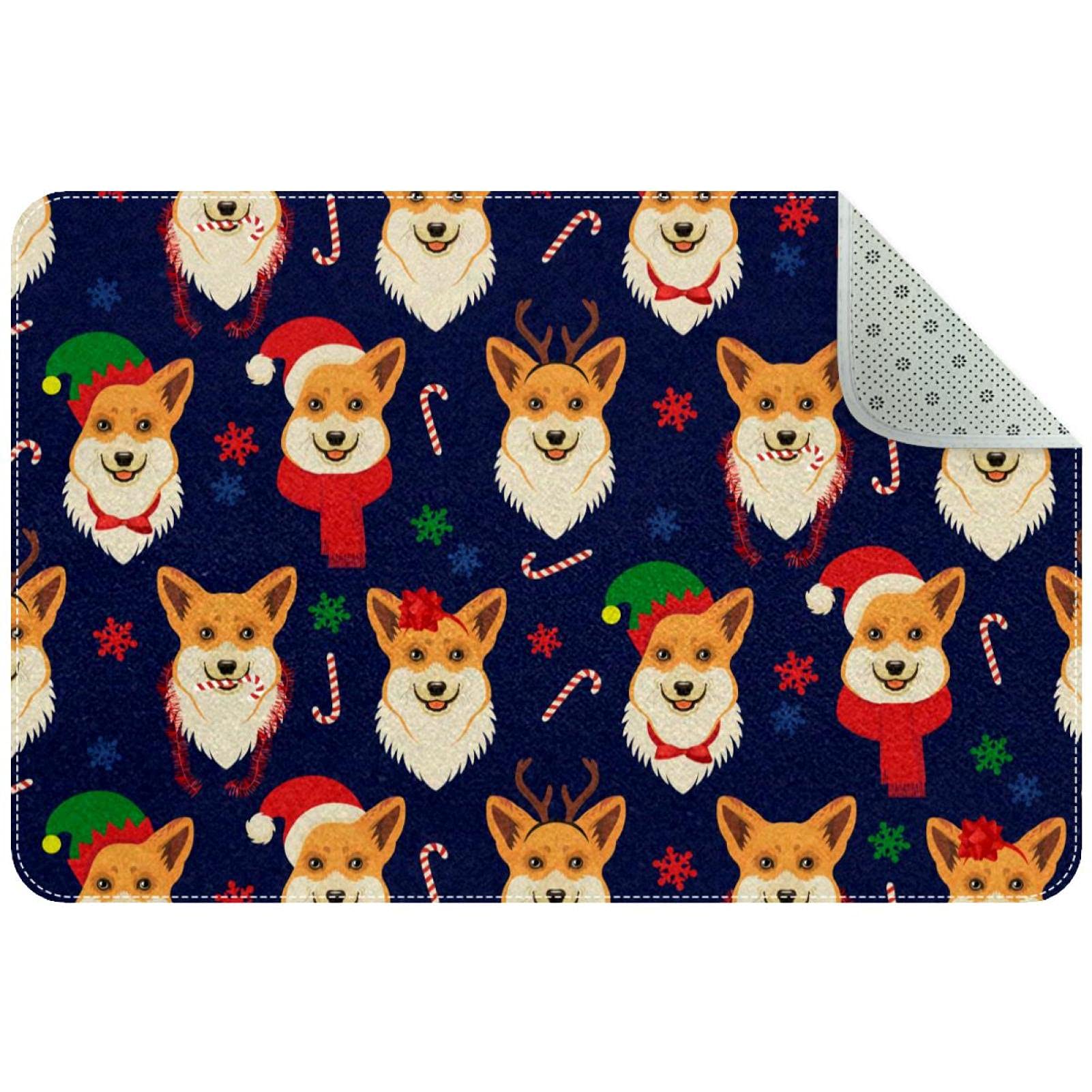 Tapis flocon de neige doux lavable pour une entrée propre en hiver