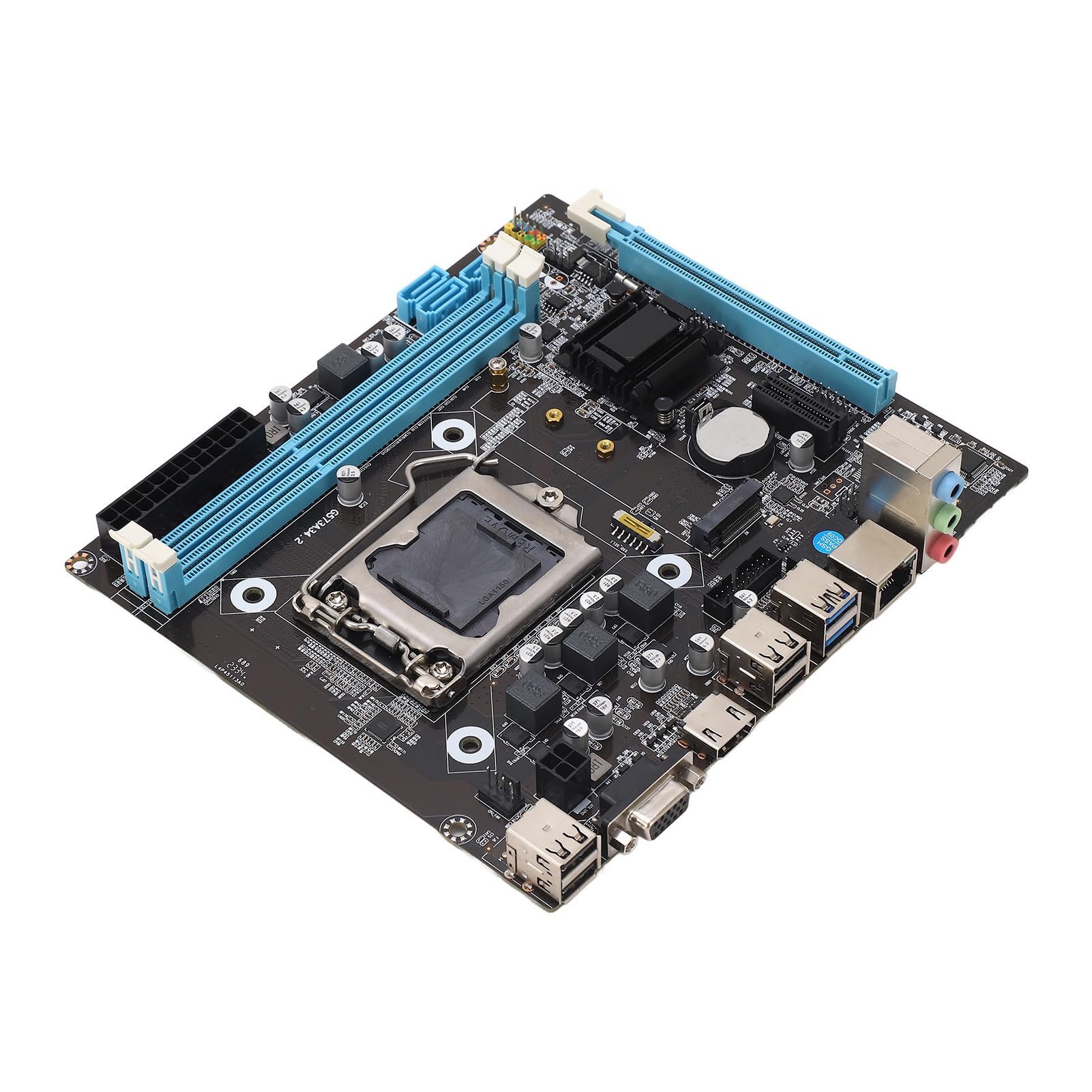 Placa Base para Juegos, Placa Base LGA 1150 de Doble Canal DDR3 M.2 NVMe NGFF SATA PCIe Slot PC Placa Base para Core para Xeon para Celeron G para Pentium G