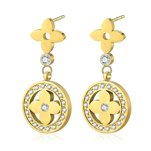 Earrings for Women Handmade Stud Earrings for Women Trendy Stainless Steel Stud Earrings for Women's Flat Back Earrings for Women, Men, and Girls