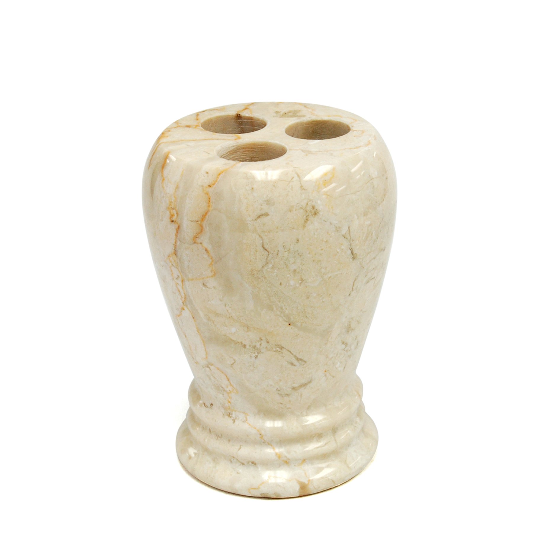 Creative Home Hand-Carved Natural Marble Toothbrush Holder – Elegant & Durable | Luxurious Bathroom Essential