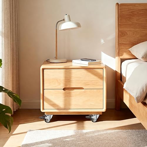 Miniatura 8 de Nefish Paquete de 4 ruedas giratorias pequeñas de 1 pulgada para muebles de perfil bajo, ruedas de goma suave, ruedas giratorias de placa giratoria,