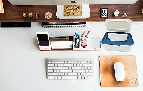 Miniatura 6 de Dispensador de toallitas húmedas, soporte para toallitas para bebés con 2 recipientes portátiles de viaje, contenedor de toallitas recargables con