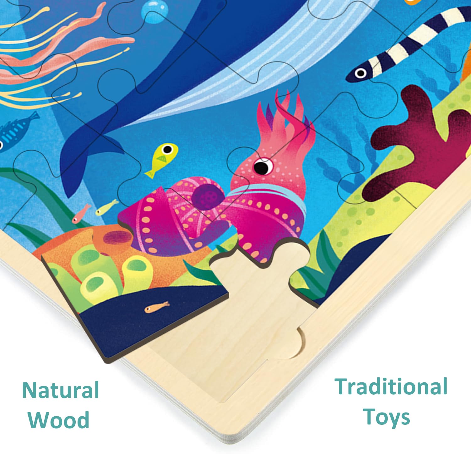 Dodo 4-in-1 Puzzle Jahreszeiten – 12, 16, 20, 24 Teile Für Kinder Ab 3 Jahren, Pädagogisches Lernspiel
