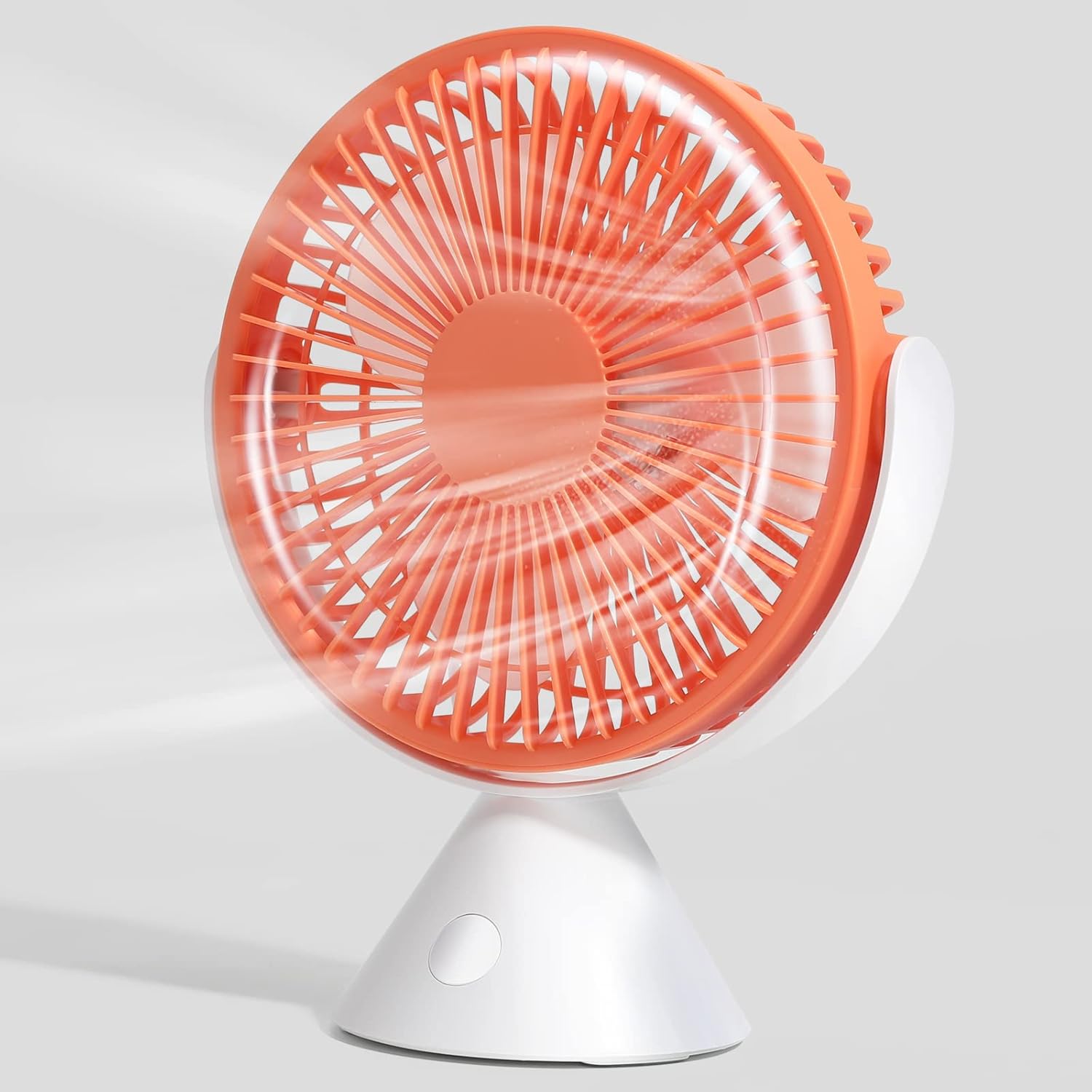 tabletop fan with 3Speed Settings, 4000 mah rechargeable