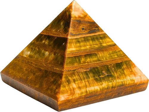 Miniatura 35 de Amazing Gemstone Lapis Lazuli Pyramid Crystal Healing Stones - 2" Great Pyramid Figurine of Natural Stone Pyramid for Meditation, Reiki, Chakra