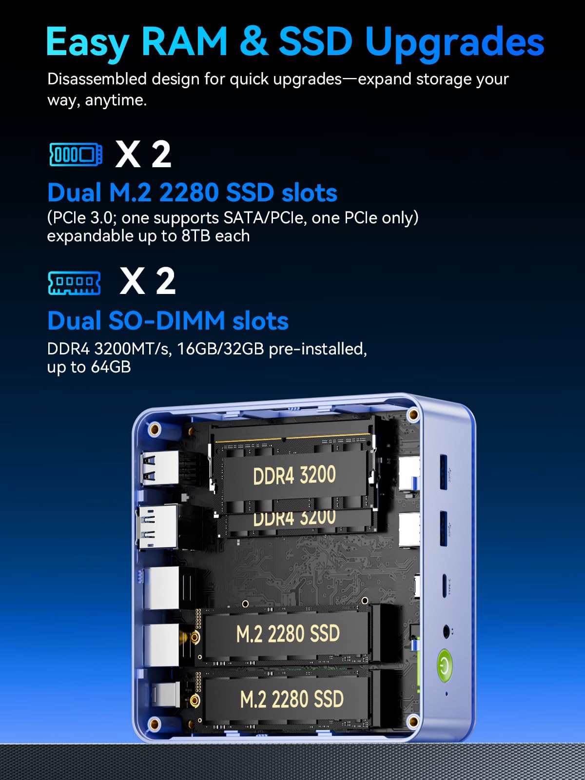 GMKtec Mini PC M5 Ultra Gaming Ryzen 7 7730U (atualizado 7430U GMKtec Mini PC M5 Ultra Gaming Ryzen 7 7730U (atualizado 7430U