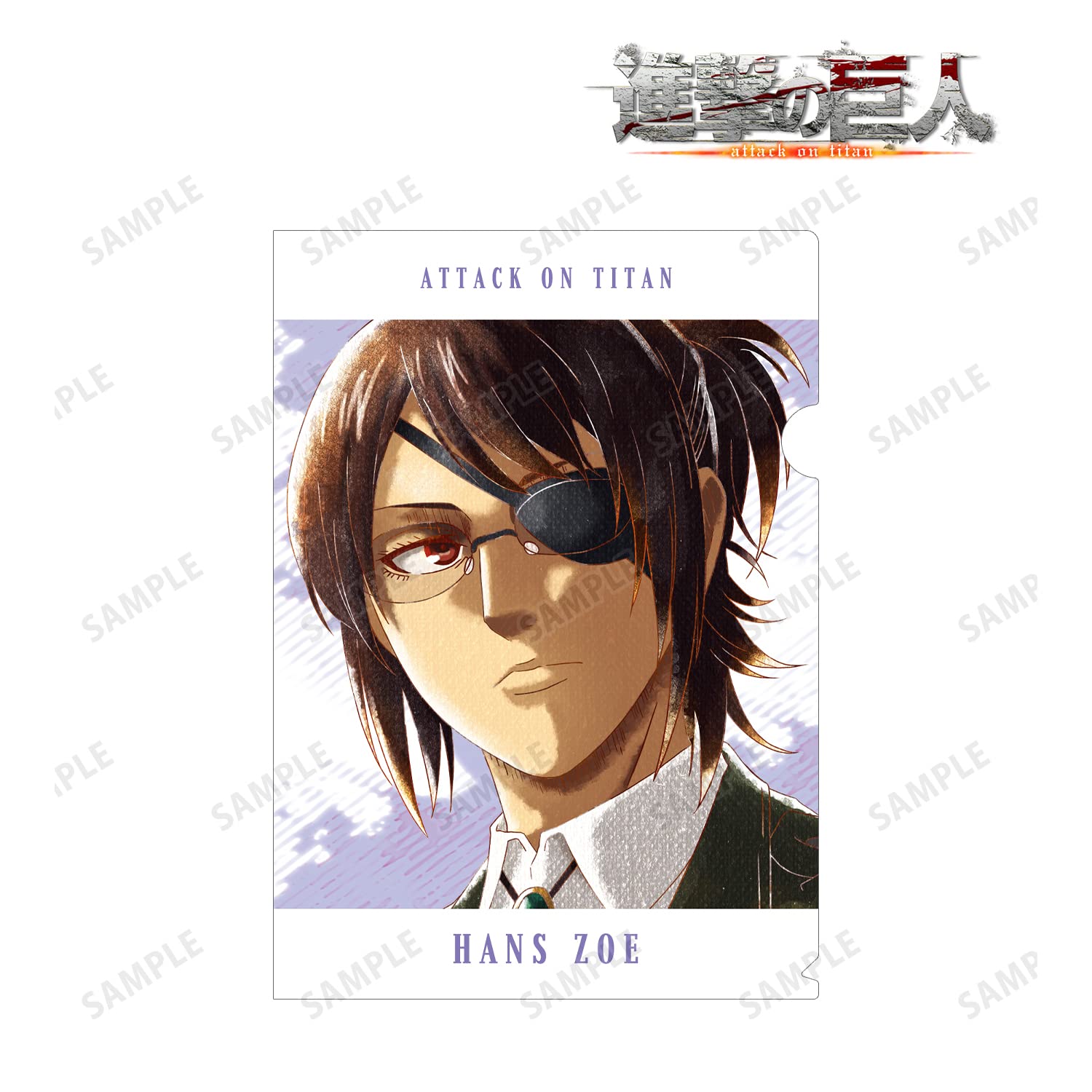 Amazon.co.jp: 進撃の巨人 ハンジ Ani Art aqua label クリアファイル