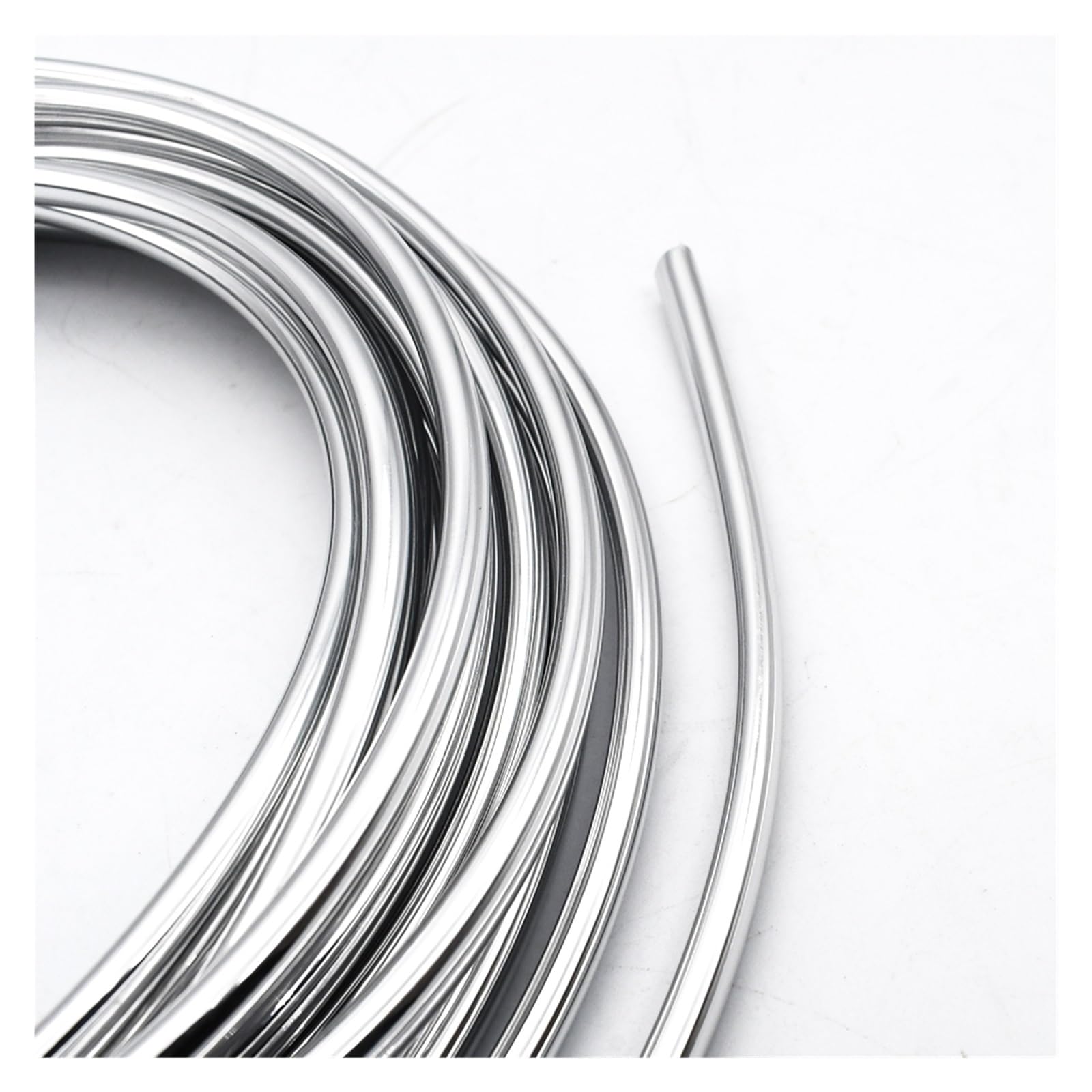 Garniture Chrome Protection Portières 10m - Adhésif Universel Pour Voiture