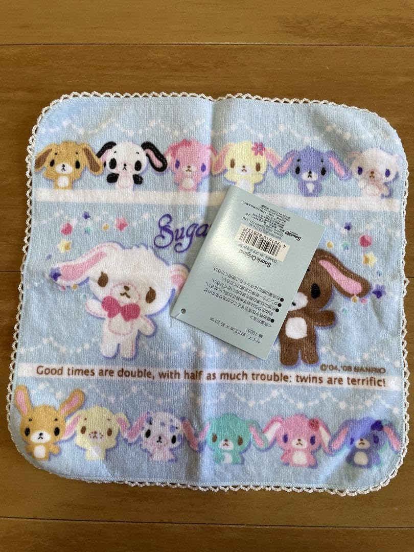 激レア♡シュガーバニーズ タオルハンカチ とり♡四葉 2種セット ☆未