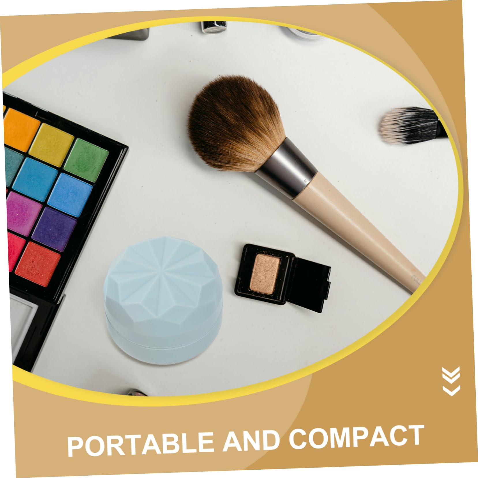 Healeved 20piezas Frascos De Silicona Rellenables De Contenedores De Crema Para Viaje Diseño y Compacto Para Cosméticos y Lociones