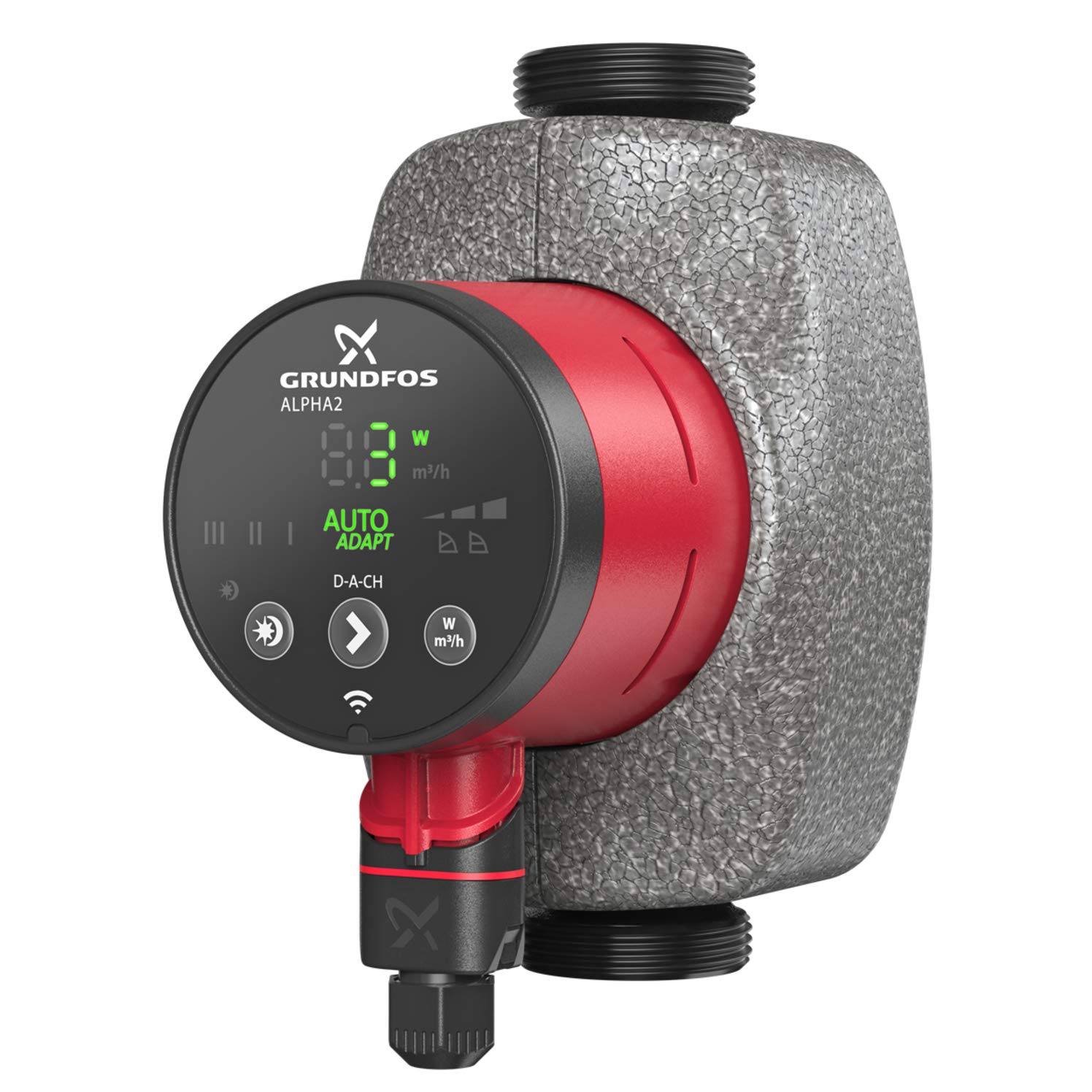 Grundfos Alpha2 25-80, pompa di circolazione ad alta efficienza, 180 mm