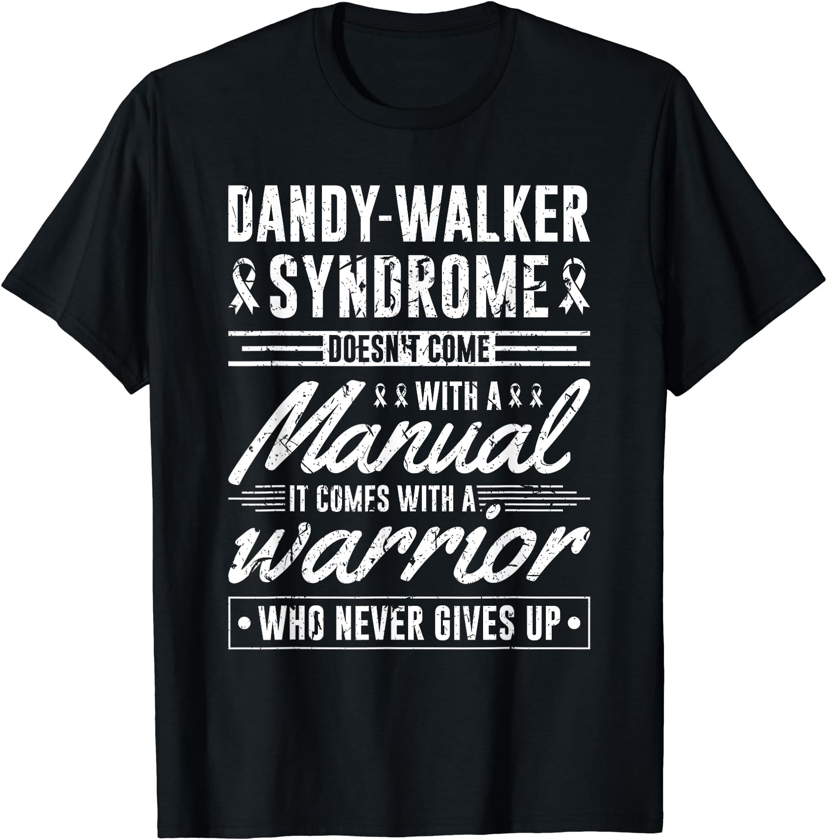 Dandy-Walker Syndrome Awareness Rare Disease T-Shirt