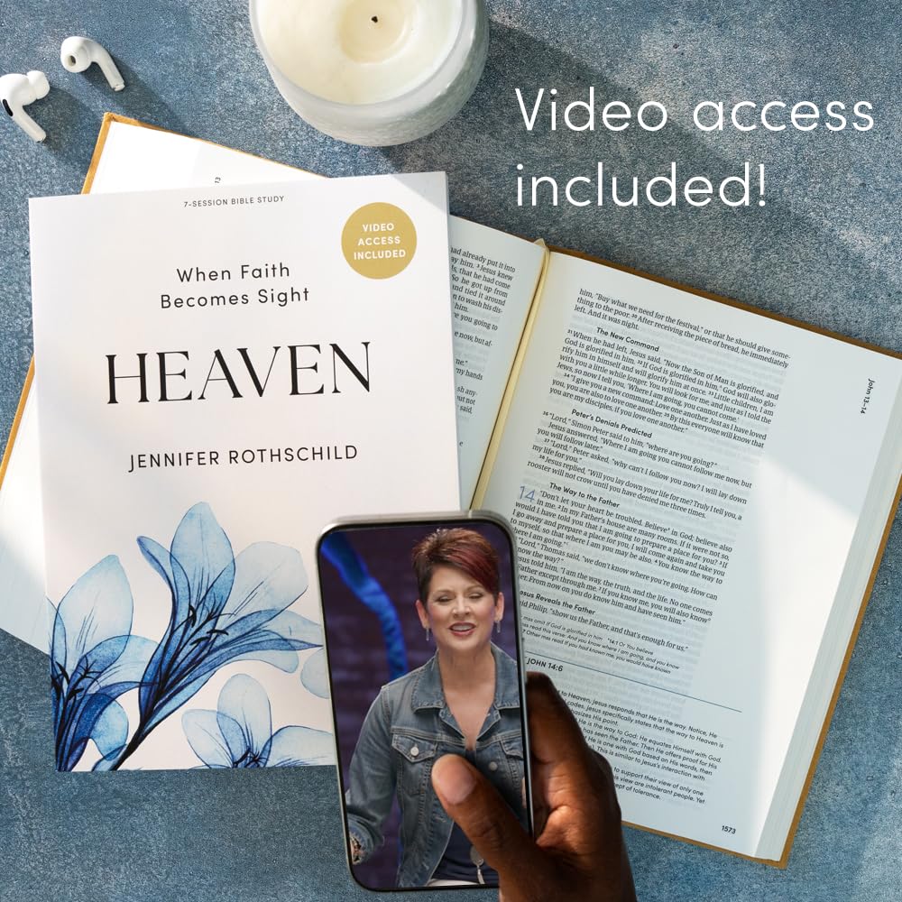 Heaven - Bible Study for Women with Video Access: When Faith Becomes Sight      Paperback – January 2, 2025