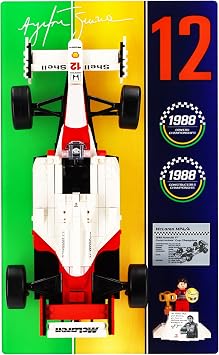Wall display for LEGO 10330 McLaren MP4/4 & Ayrton Senna
