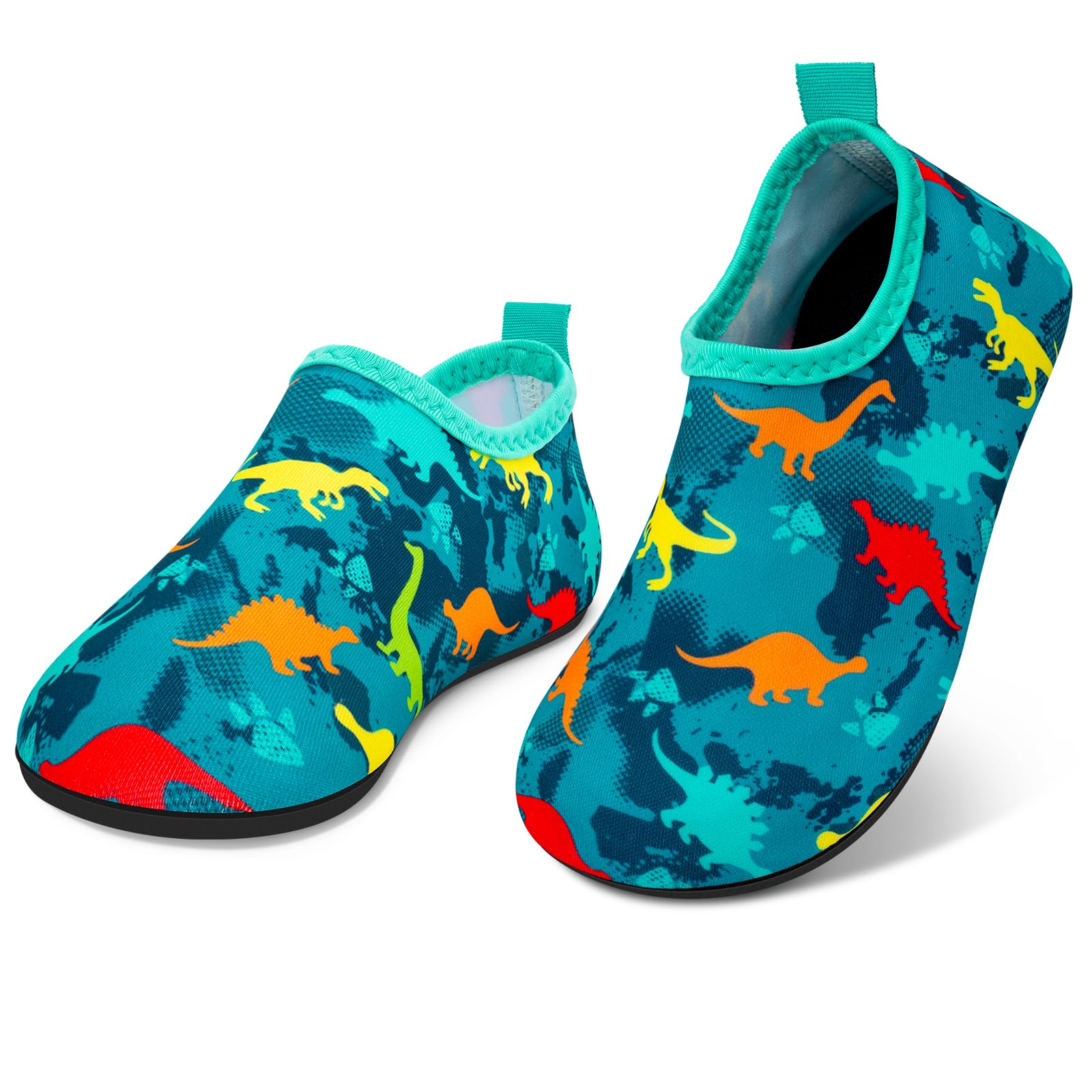 Kids Water Shoes Toddlers Swim Beach Shoes, Infant Wet Swimming Pool Shoes for Boys Girls Non-Slip Quick Dry Aqua Socks, Soft Skin Barefoot Baby Holiday Essentials for Garden Sea Waliking Wetsuit — view 9