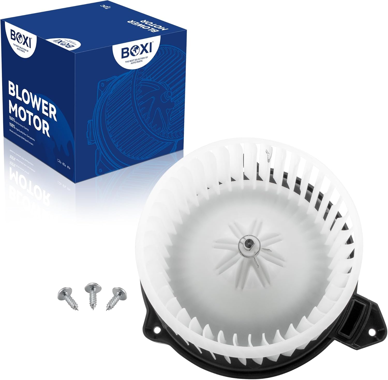 BOXI Blower Motor Fan Assembly for Dodge Ram 1500/2500/3500 2002-2008 & Jeep Grand Cherokee 2002-2004 | Replaces 5012701AB