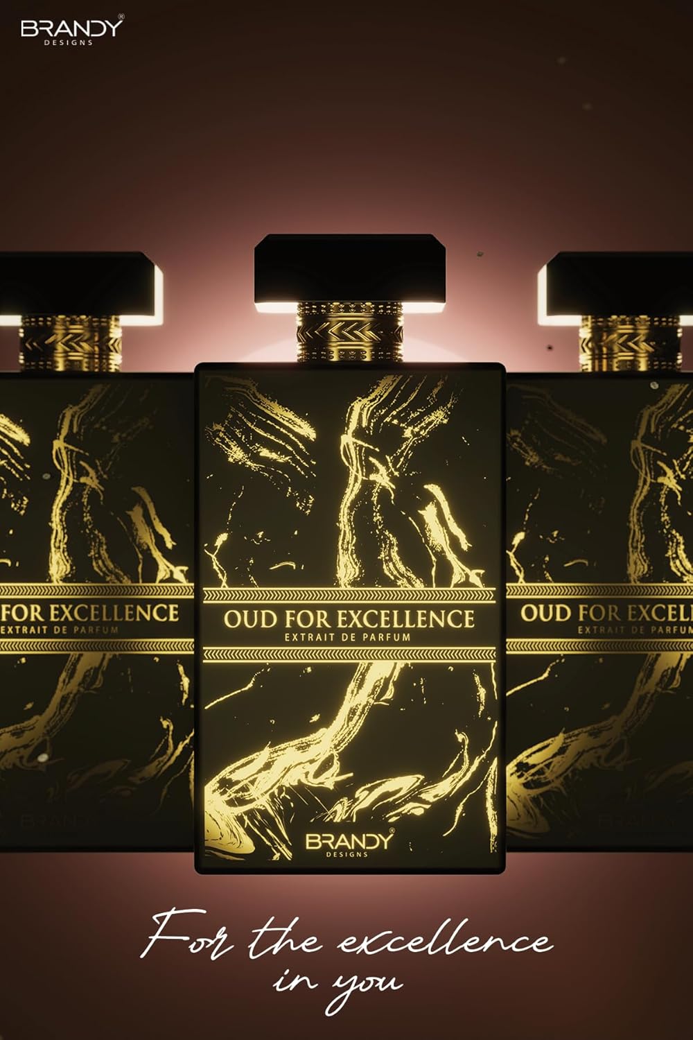 Brandy Designs Oud For Excellance Extrait De Parfum 3.4 oz/100ml Spray