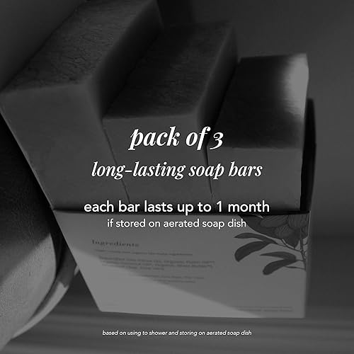 Miniatura 10 de Paquete de 4 jabones de aceite de oliva, hecho a mano, vegano, orgánico, a base de plantas, jabón en barra, jabón de manos, jabón corporal, jabón de