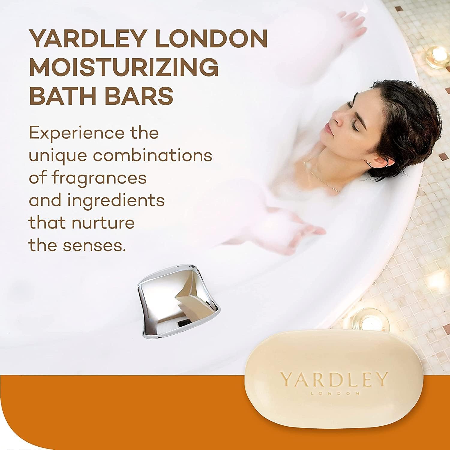 Yardley Shea Buttermilk Bath Bar 4oz 4 Pack