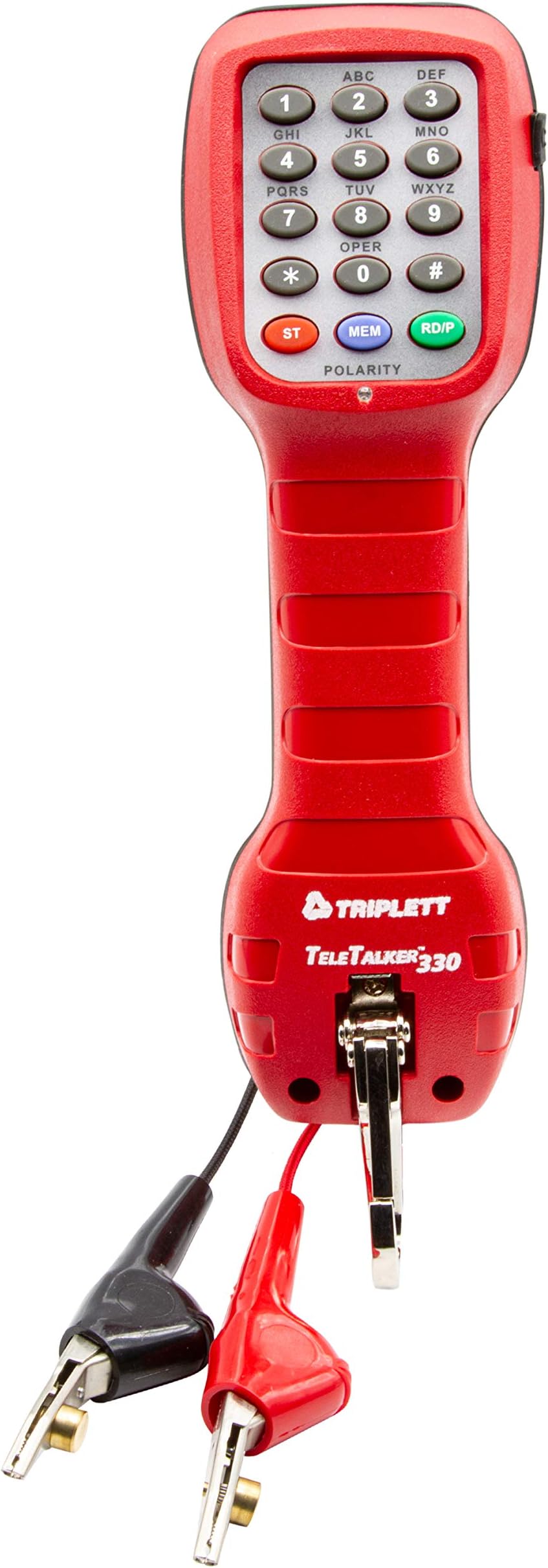 TeleTalker 330 Lineman's Test Set / Butt Set with ABN Test Clips (3330)