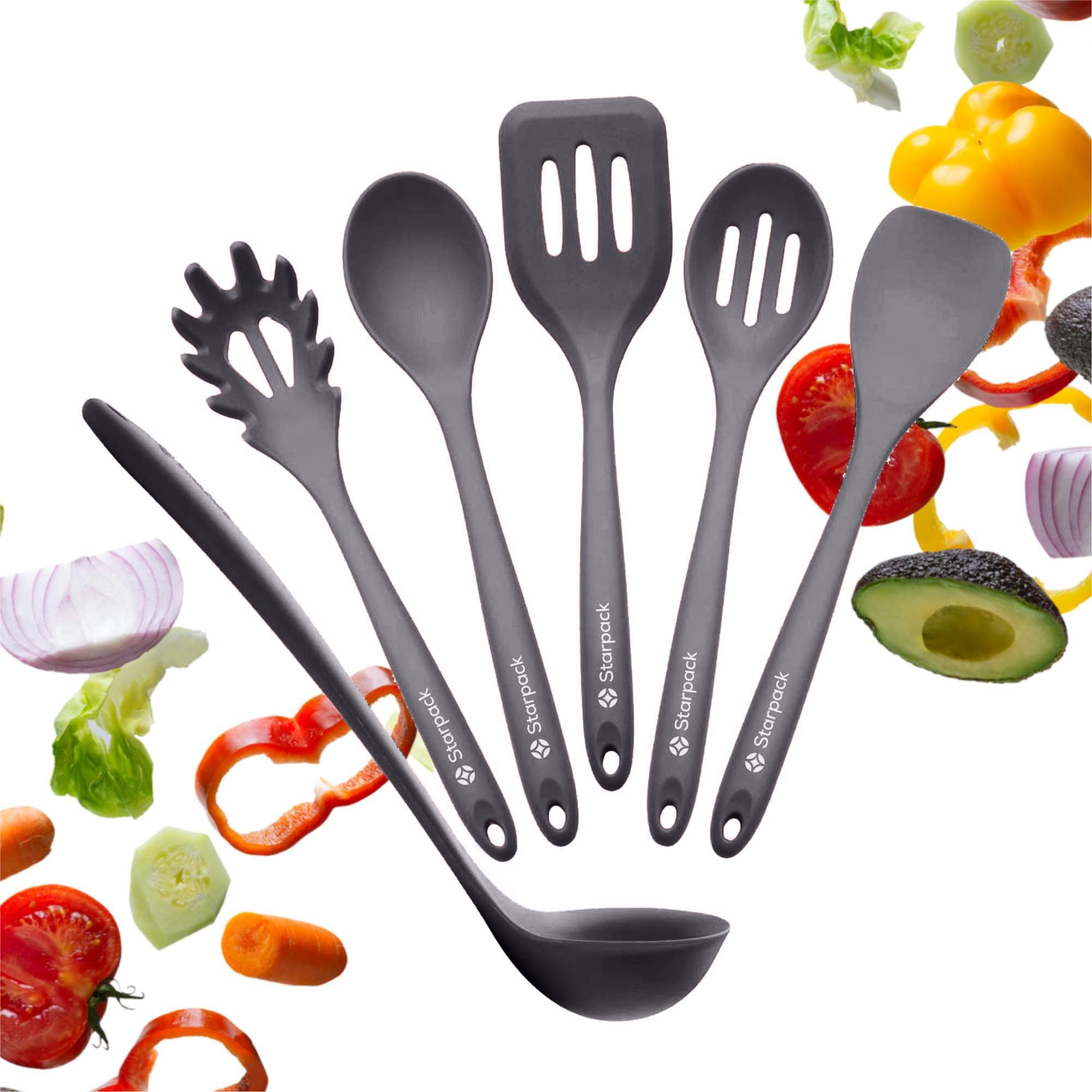 Starpack 'Like a Boss' XL Premium Silicone Cooking Utensils Set