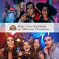 Vista 7 de Dreamlover - 12 piezas de gorras para peluca de color marrón para mujeres, gorras de malla para pelucas