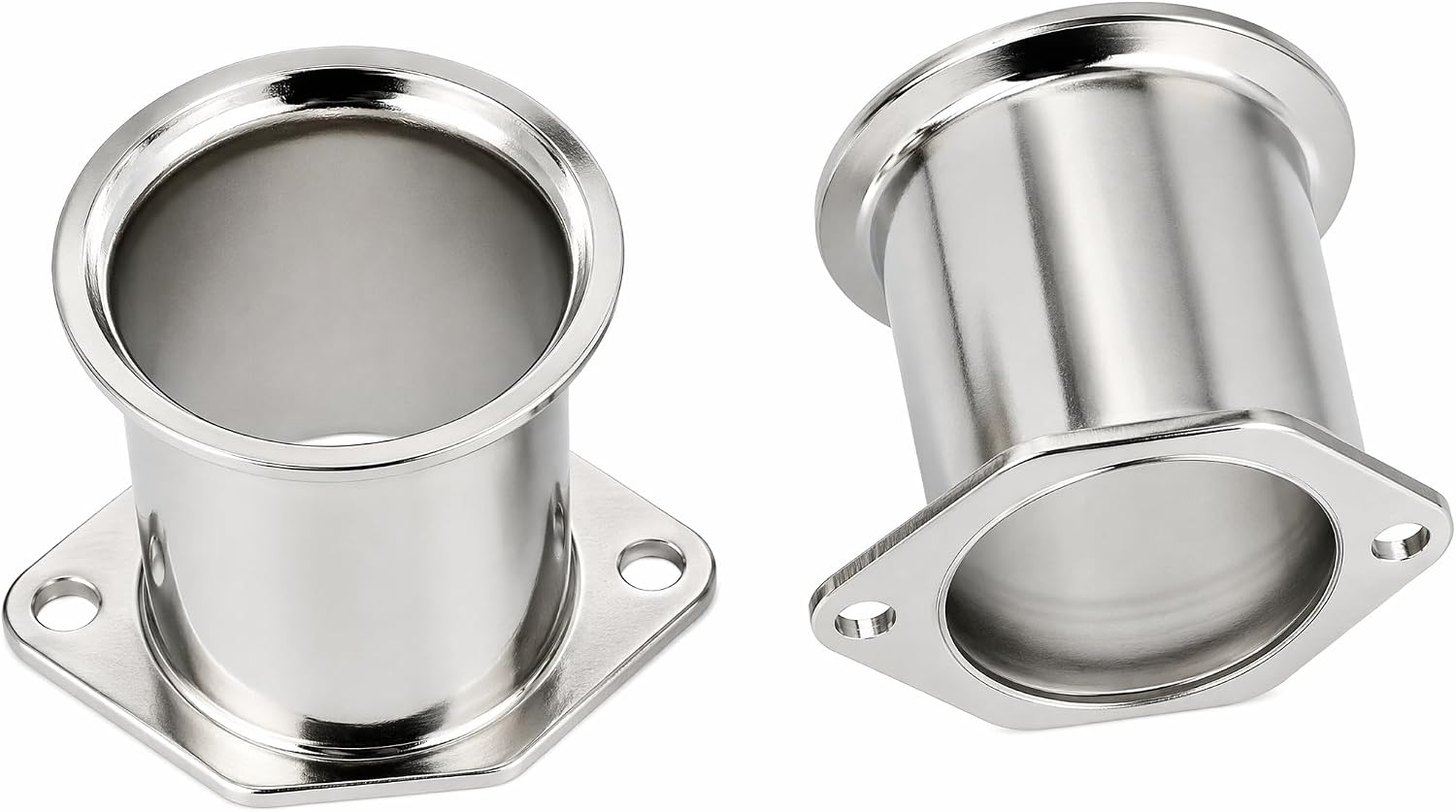 2 PCS 2 1/4 Velocity Stacks Air Horn Pipe Trumpet Slides