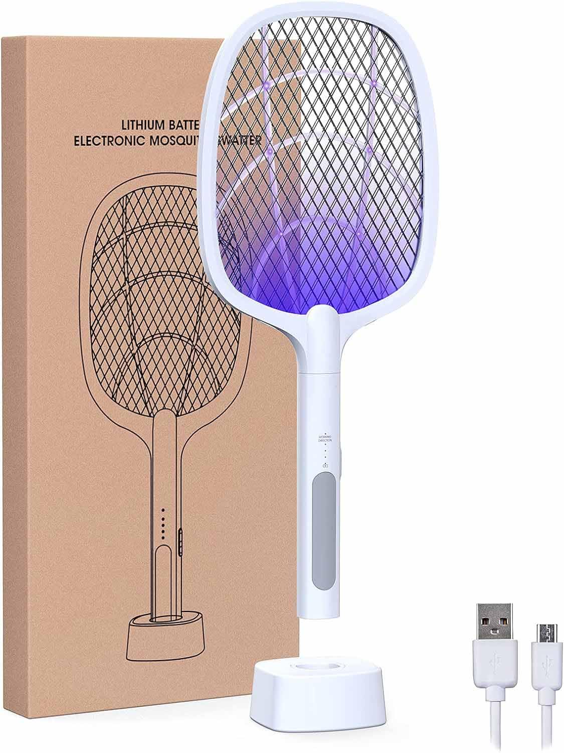See full amazon price history chart for Mosquito Racket 2 in 1 with UV Light | Insect Killer | Fly Swatter | Dual Mode Racket for Mosquitoes | Mosquito Bat with Stand | 1200 mAh Li-ion Battery,Pack of 1 Mosquito Racket 2 in 1 with UV Light | Insect Killer | Fly Swatter | Dual Mode Racket for Mosquitoes | Mosquito Bat with Stand | 1200 mAh Li-ion Battery,Pack of 1 (B0D7QF9XMJ) Amazon Price History, Amazon Price Tracker