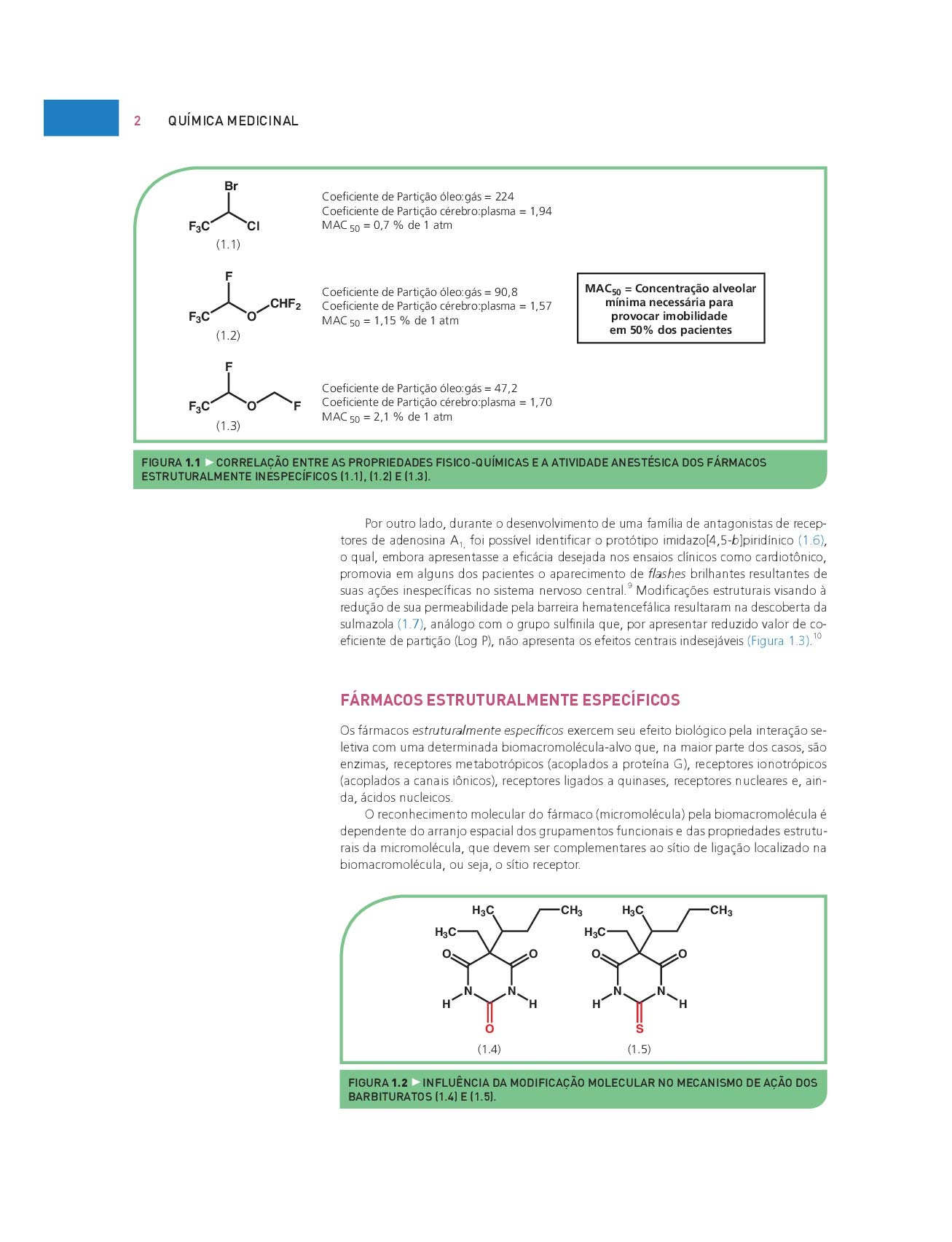 Química Medicinal. As Bases Moleculares da Ação dos Fármacos (Em Portuguese do Brasil)