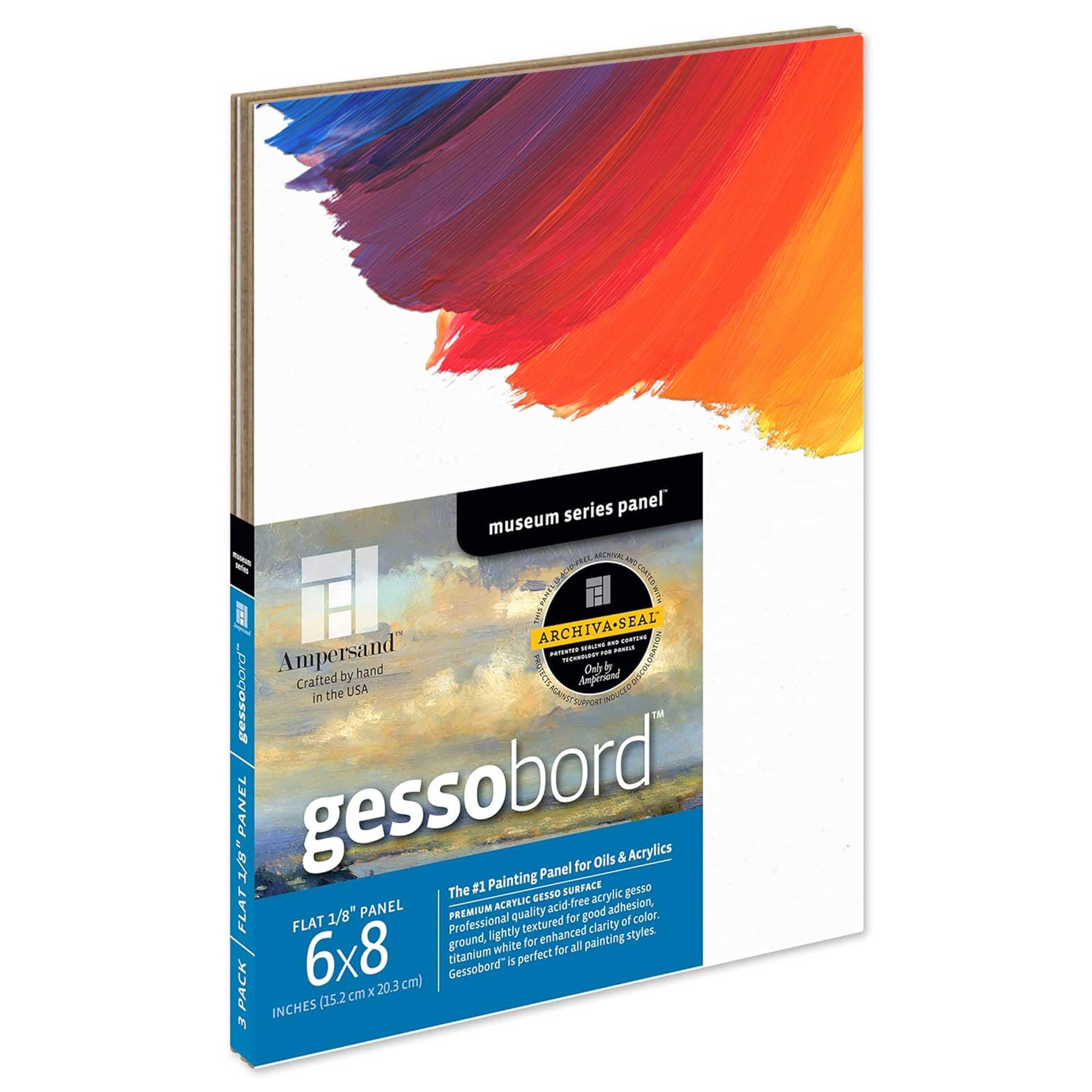 Amazon.com: Ampersand Art Supply Museum Series Gessobord | 6x8 | 1