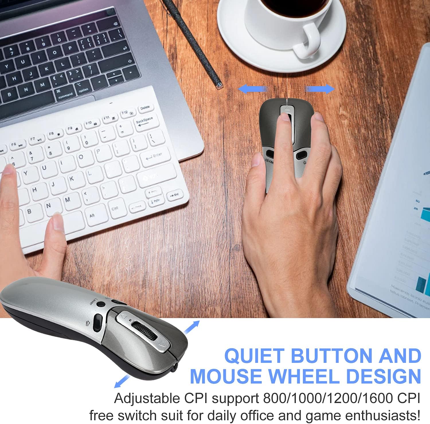 Buy Magic Mouse 3 in 1 Air Mouse & Presentation Remotes, with Wheel and
