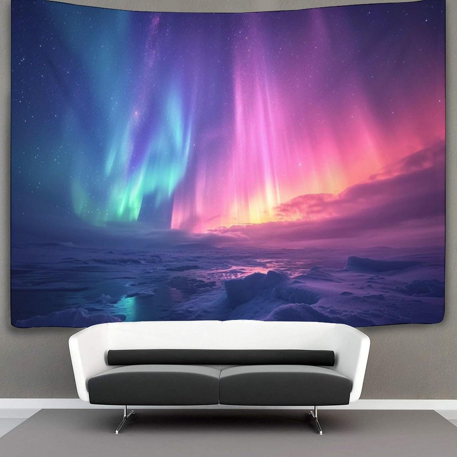 kaiyun 180cmx230cm Tapestry Starry Sky Tapestries l Scenery 3D Printing Wall Hanging Home Decorations