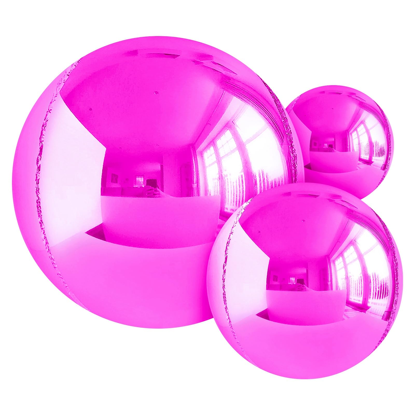 Amazon.com: 14pcs Hot Pink Foil Balloons Mylar Balloons 22in 15in