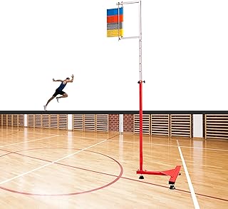 MOGGED Vertical Jump Tester Volleyball Basketball Training Aid, Vertical High Jumping Measurement Tool, Adjustable Height Jump Test Pole, Easy Assembly