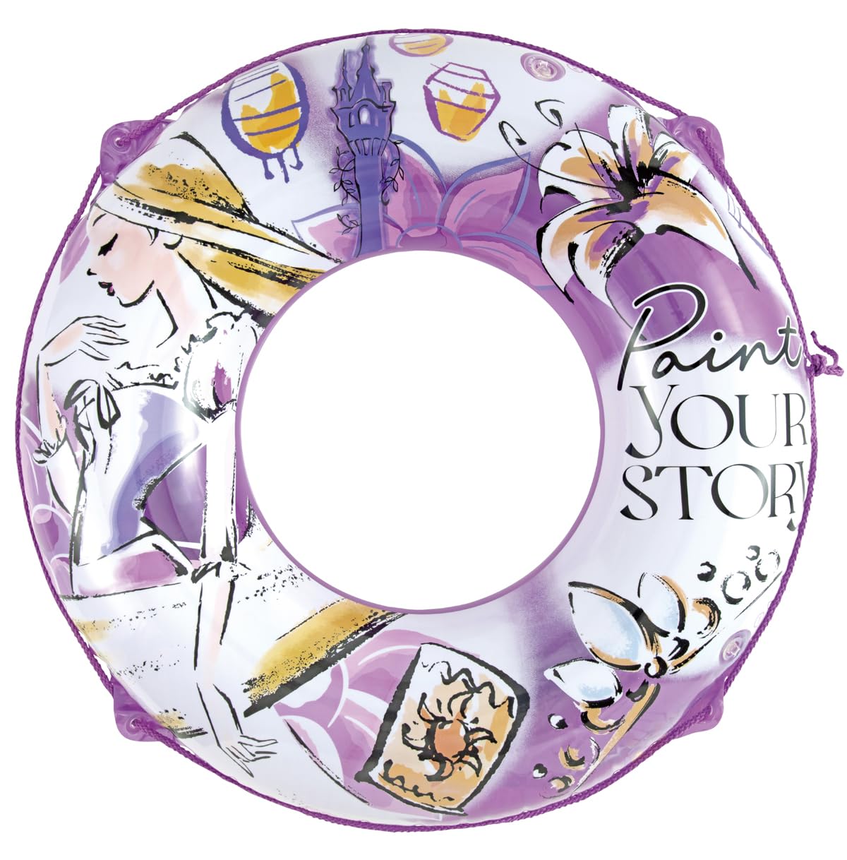 Amazon.co.jp: リブライト 東京ローソク 浮輪100cm ラプンツェル