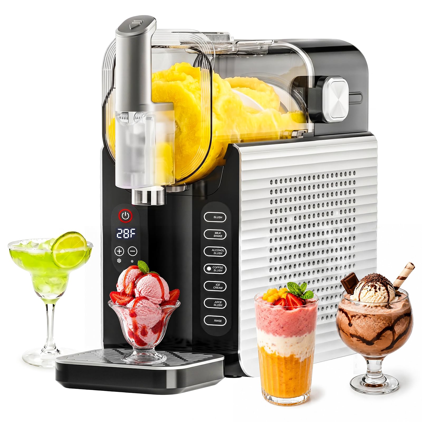 View 1 of ** PARTS ONLY *** LIFECREEK 88oz Slushie Machine, No-Ice Frozen Drink Maker