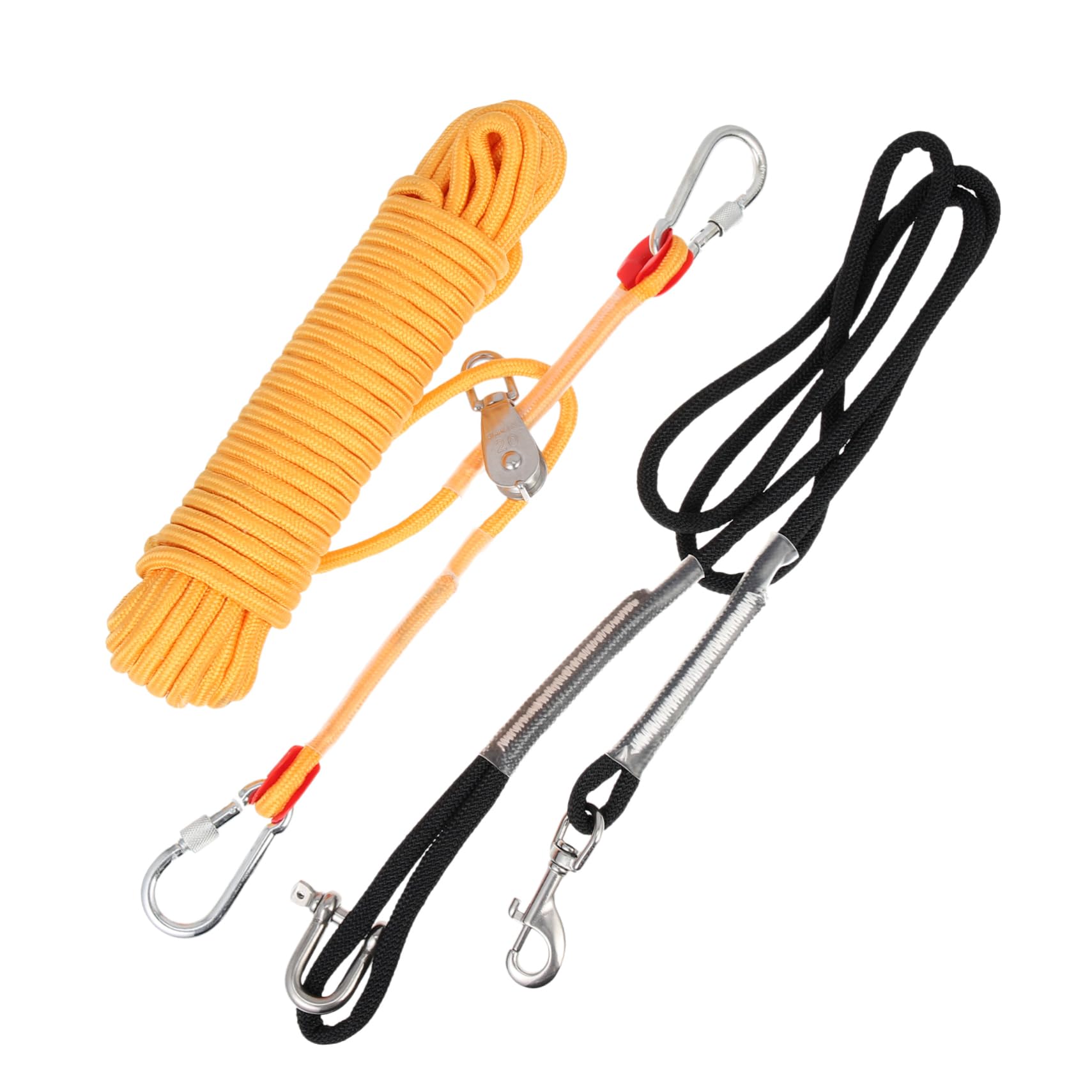 INOOMP Cable para Perros De Camping De Cable De Sujeción para Mascotas Equipo para Acampar Perros para Usar Al Aire
