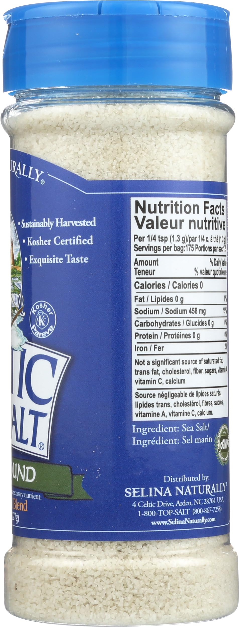 Celtic Sea Salt, Fine Ground Shaker, 8 oz thumbnail 7