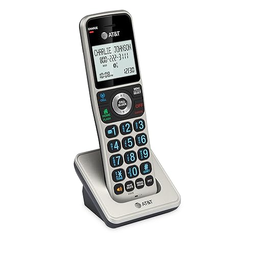 Miniatura 12 de AT&T BL3107-3 Teléfono doméstico inalámbrico DECT 6.0 de 3 teléfonos con Bluetooth, sistema de contestación, bloqueador de llamadas inteligente,