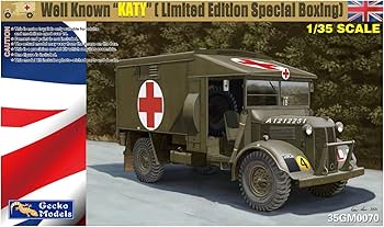WWⅡ イギリス軍オースチンK2救急車　2種類セット　1/76 完成品模型 Amazon | エアフィックス 1/35 イギリス軍 オースチン K2/Y