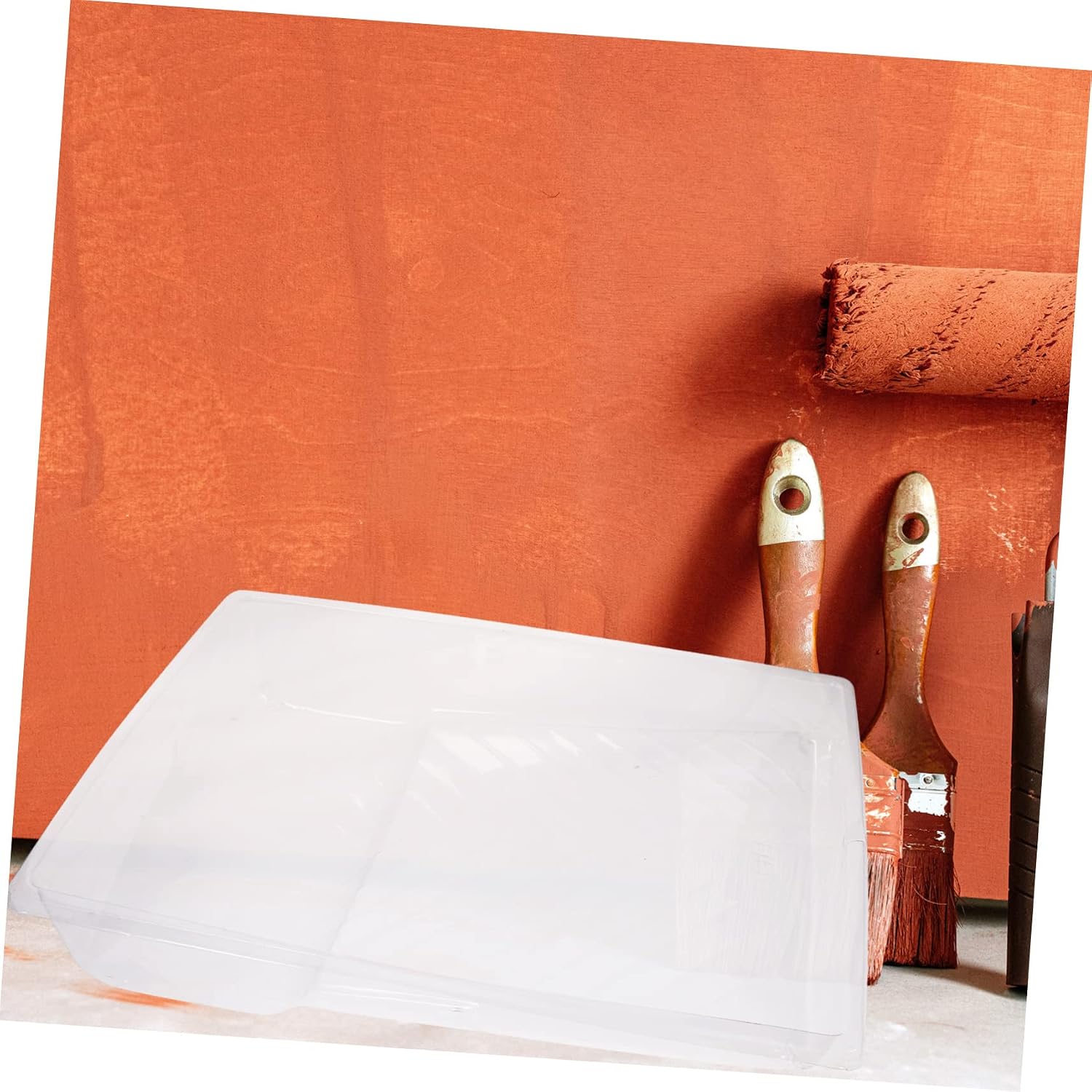 Generic Paint Tray 4 Pack of Reusable Liners Paint Trays for Easy Cleanup and Paint Roller Use