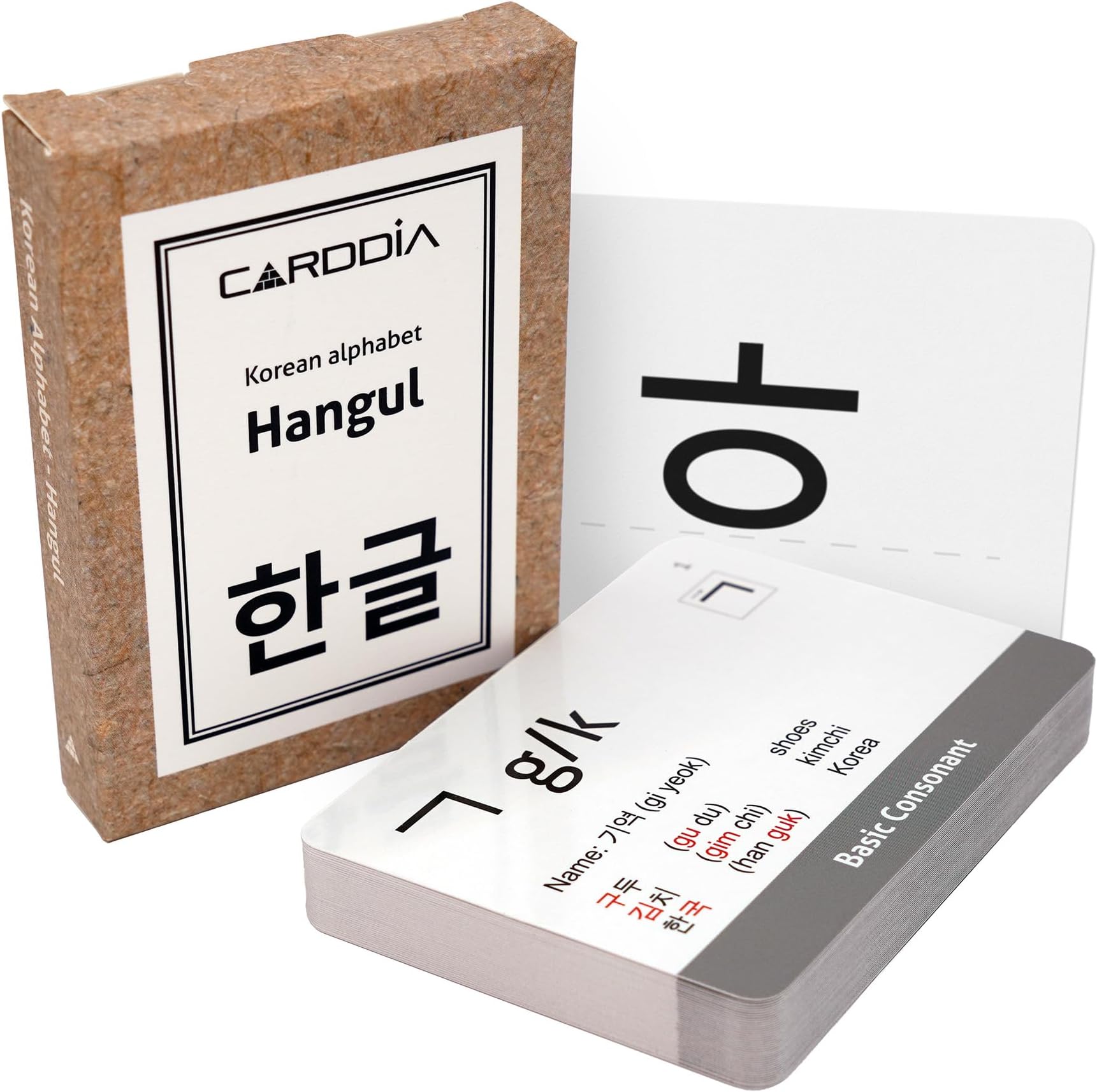 Korean Alphabet - Hangul Educational Flashcards
