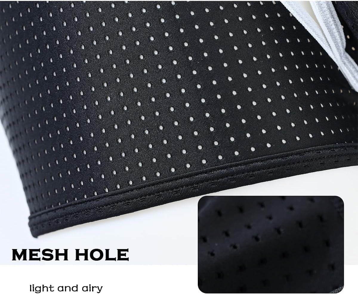 ZONBAILON Men's Mesh Underwear Bulge Pouch Stretch Boxer Briefs for Men Breathable M L XL 2XL 3XL - Image 3