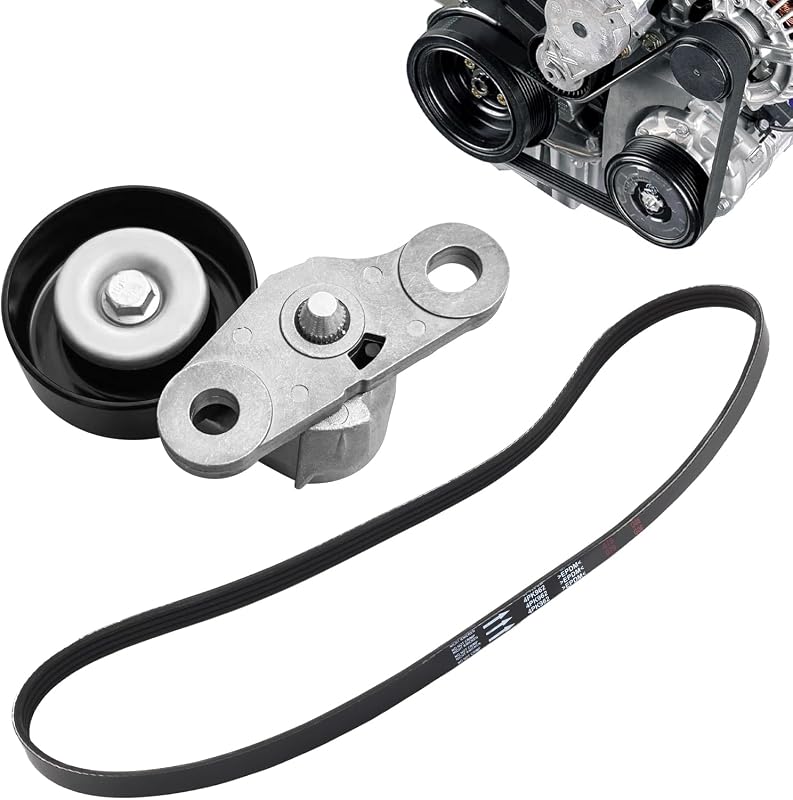 Tensor da correia serpentina do ar-condicionado YoSonwChing 90K-38159 para Chevy, GMC e Cadillac 1999–2008